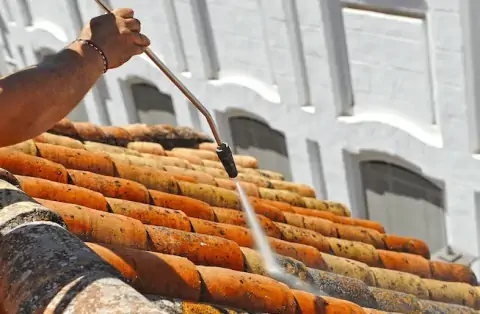 Nettoyage de toitures - Robiac-Rochessadoule